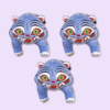 Kpop Demon Hunters Tiger Plush 3PCS